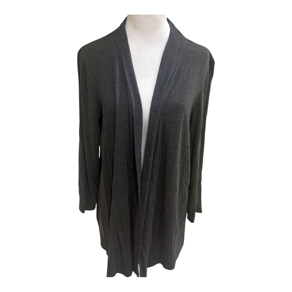 *NEW* Apt. 9 Charcoal Women's Open Cardigan